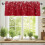 Julesnefnugkappe rød gradient 60x18in 2