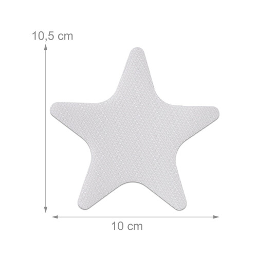 Anti-Rutsch-Seestern-Aufkleber, 30er-Pack, transparent 2