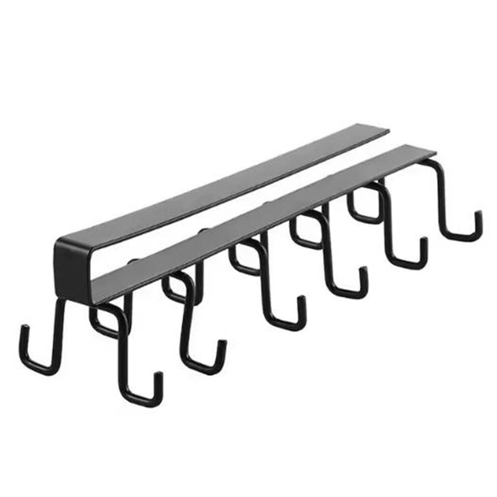 Under-Cabinet Iron Storage Rack Black Or White 10.24In 937196939343