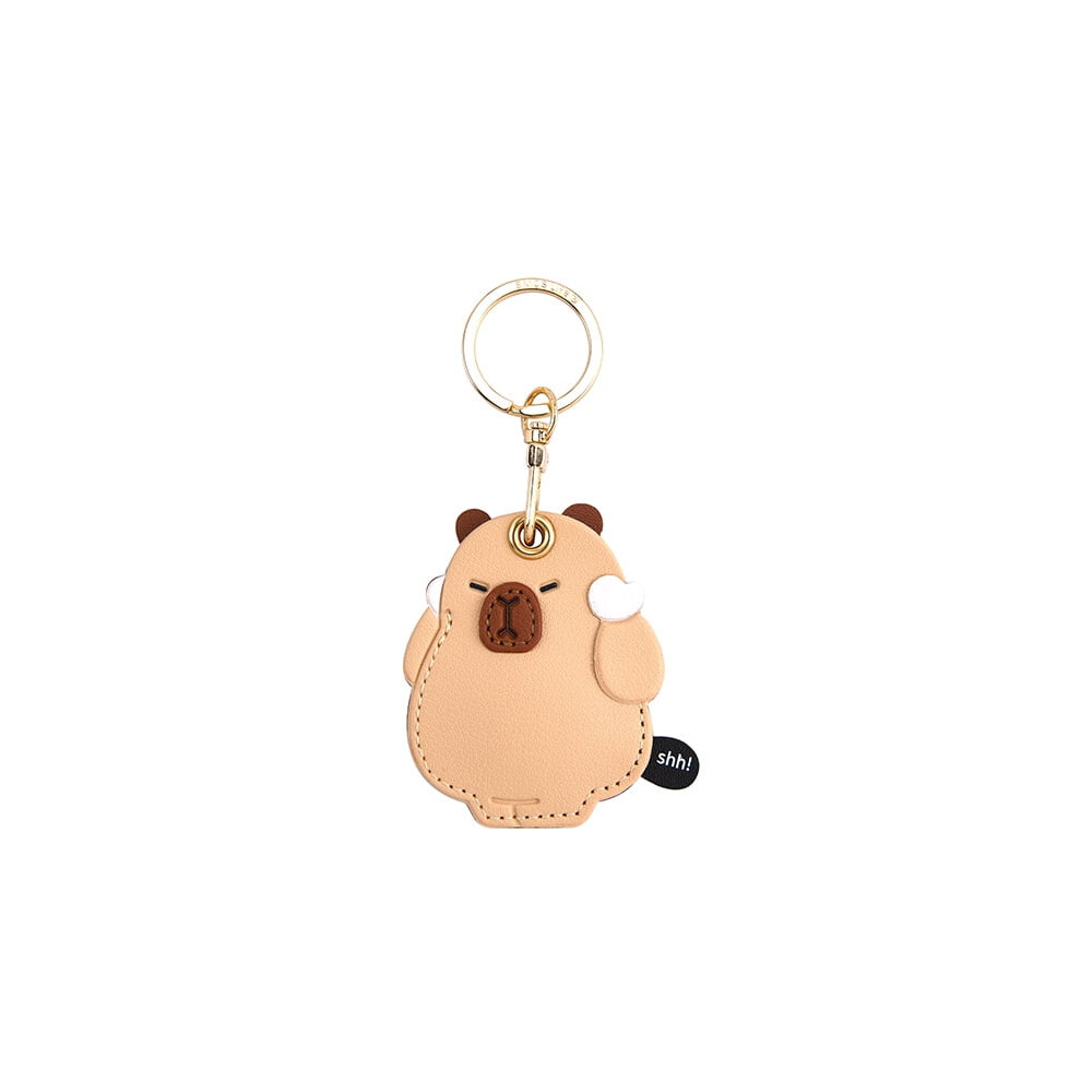 Leather Anti-Lost Keychain Casfor Airtags Tracker Holder, Anti-Drop Scratch Cute Keychain Airtag Holder For Men Women 9152228518162