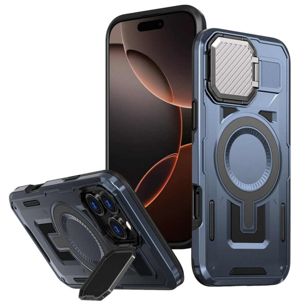 Iphone 16 Pro 6.3" Rugged Magnetic Case Blue 9165521136018