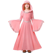 Halloween-Mädchen-Partykleid, elegantes Gothic-Outfit für Kinder, Größe M