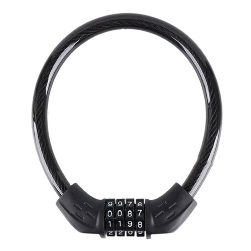 Durability Steel Cable Lock Bike Combination Lock Code Security Anti Thefts Lock for Bicycles Protecting