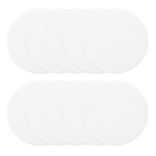10Pcs Sublimation Blank Aluminum Plates White Coated Heat Transfer Boards for Home Use