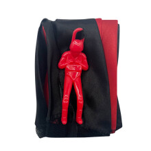 12" Parachute Army Soldier Toy with Nylon Canopy – Outdoor Play, Motor Skills Development, Birthday Party Favor for Kids 4-8 – Compatible with