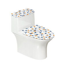 Toilet Lid Cover Set Stretch 2 pcs 17x21 inches