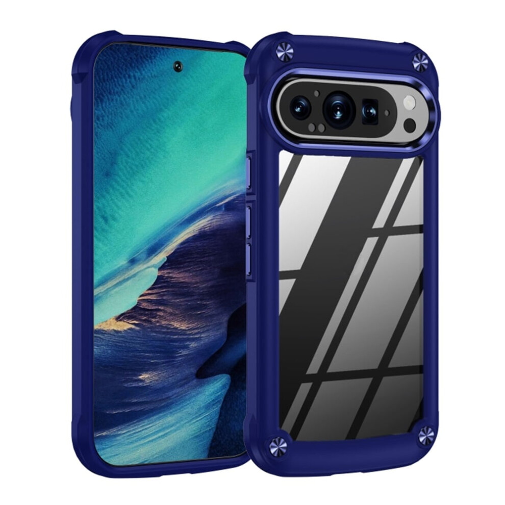 Google Pixel 9 Pro Xl Case With 4-Corner Airbags And Alloy 9180435675866