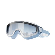 Adjustable HD Swim Goggles, Large Frame, Gradient Electroplated Silicone, Anti-Fog, Unisex – Compatible with Adult Swimmers
