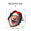 Christmas wall decals Santa gift box design 1 set 3
