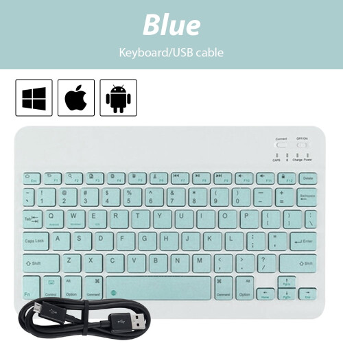 Portable Wireless Bluetooth Keyboard For Android IOS Windows compatible with Ipad Tablet Keyboard And Mouse Tablet Accessory Mini Keyboard