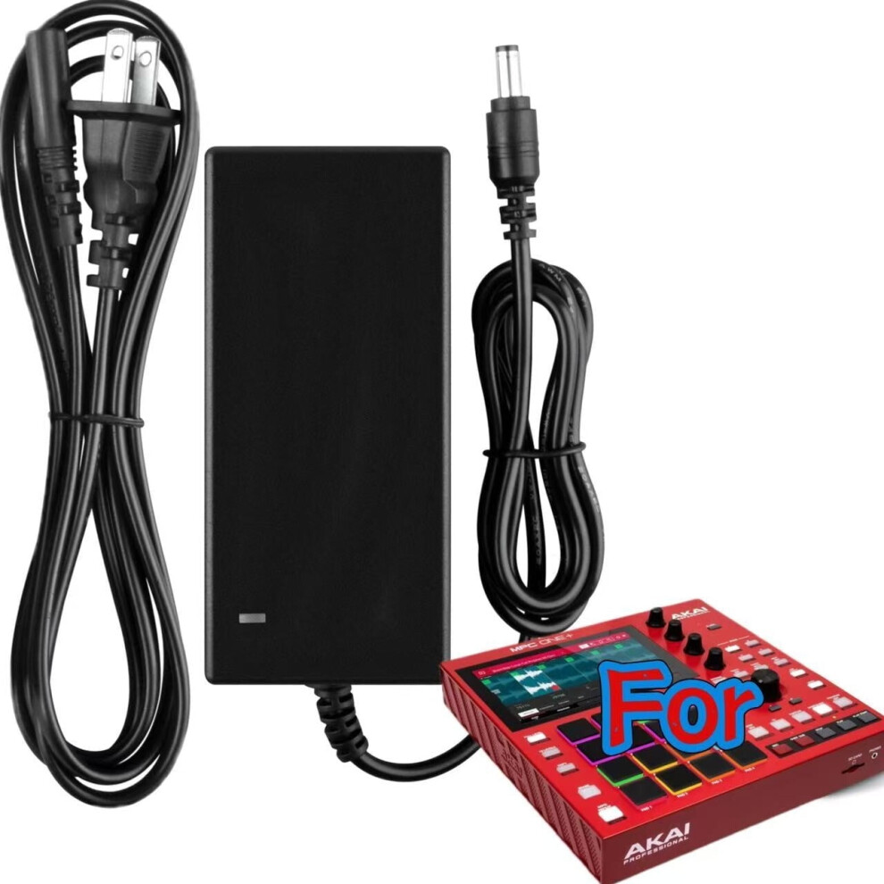 Ac Adapter For Akai Mpc One+ Drum Machine 9180435676412
