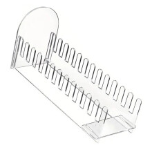 Acrylic greeting card rack light decorative 12-slot