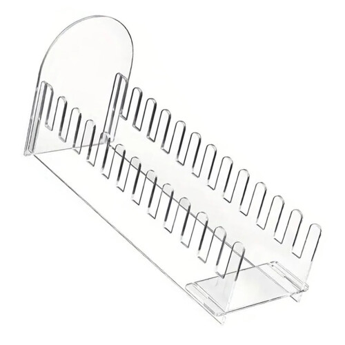 Acrylic greeting card rack light decorative 12-slot