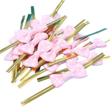 100Pcs/Set Packing Wire Flexible Bendable Gift Wrapping Bow Tie Wrapping Binding Wire for Bread Bag