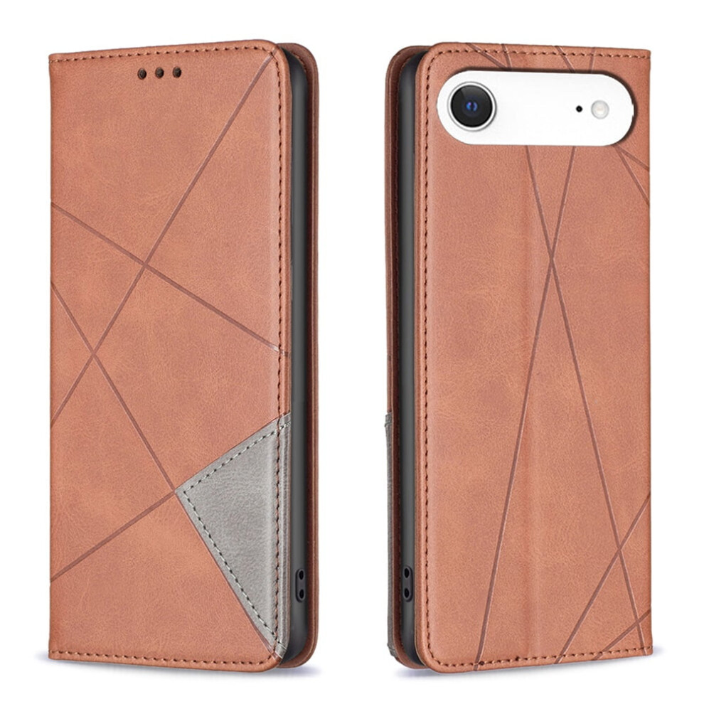 Rhombus Pattern Flip Wallet Leather Case For Iphone Air 9170372640881