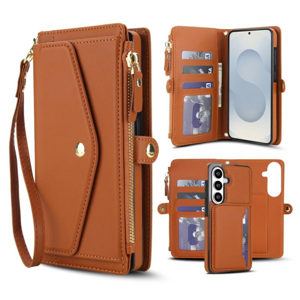 Samsung Galaxy S25 5G Pu Leather Wallet Case With Rfid 908436810265