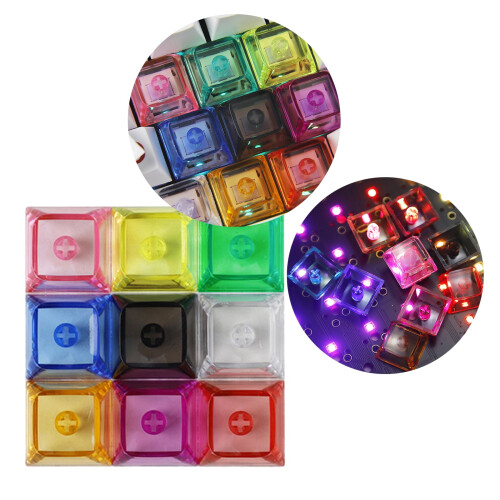 XDA2 Height Keycap Multicolor Cap Backlit 1U Small Keycaps 9.3mm Height for Mechanical Keyboard 1