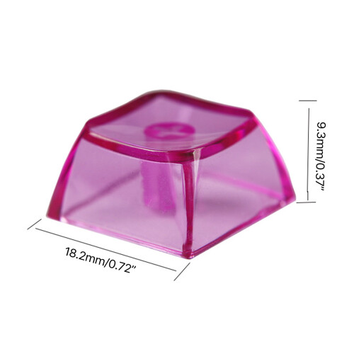 XDA2 Height Keycap Multicolor Cap Backlit 1U Small Keycaps 9.3mm Height for Mechanical Keyboard 2