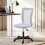 Vinsetto Vinsetto Mesh Office Chair Armless Adjustable Height White 1