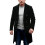 Men's wool-blend overcoat black XXL 1