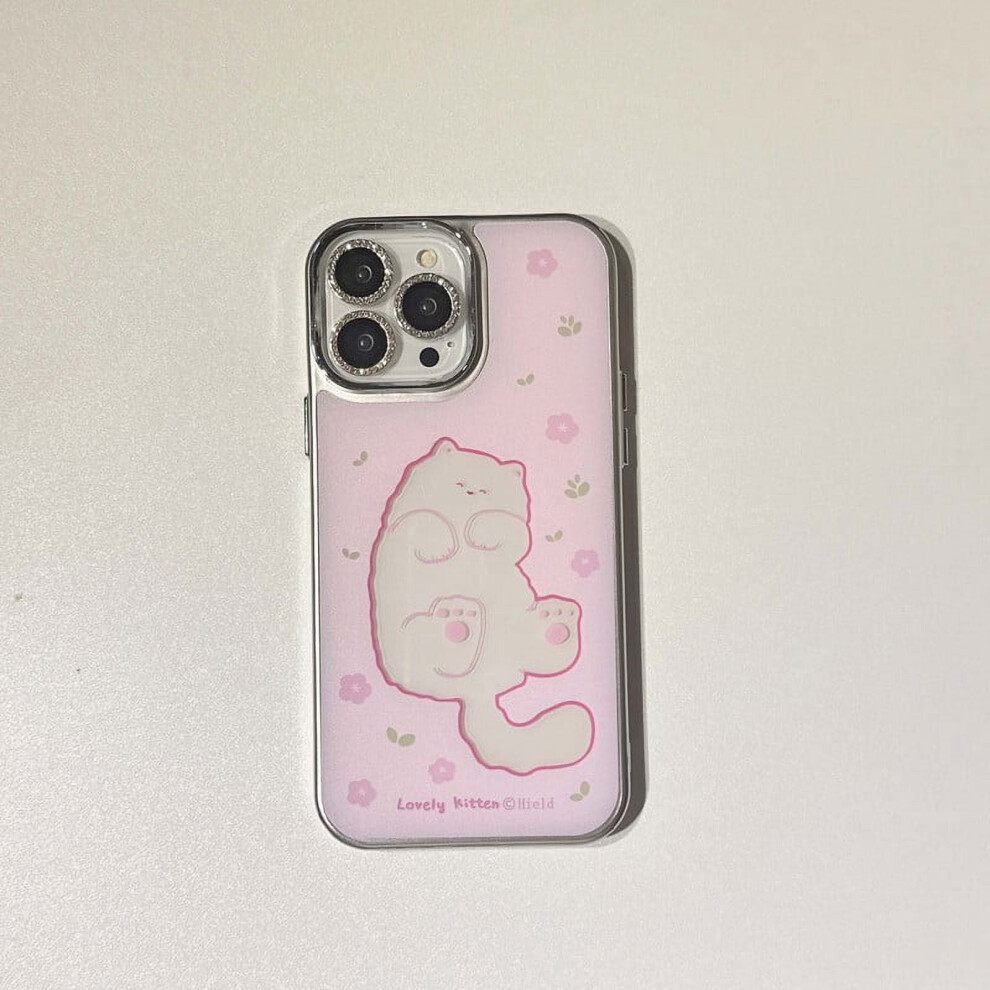 Cartoon Dog And Cat Phone Case For Iphone 12Â15 Pro Max 9180435690463