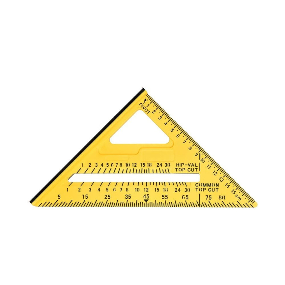 Carpenter Triangle Square Measuring Ruler 45 Degree Ruler Woodworking Scriber Angle Ruler For Woodworking 9165521627172