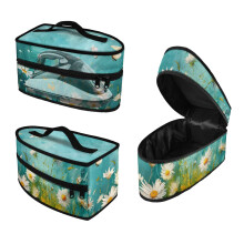 Sac pour fer à repasser vapeur Butterfly Daisy, facile à nettoyer, accessoires de repassage, étui de transport pour vêtements (étui seul).