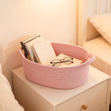 Panier tressé avec poignée pour étagère de rangement, organisateur de penderie, panier cadeau décoré de rubans et de sacs