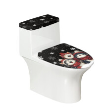 Toilet Seat Cover Set Elastic Adjustable Washable Universal