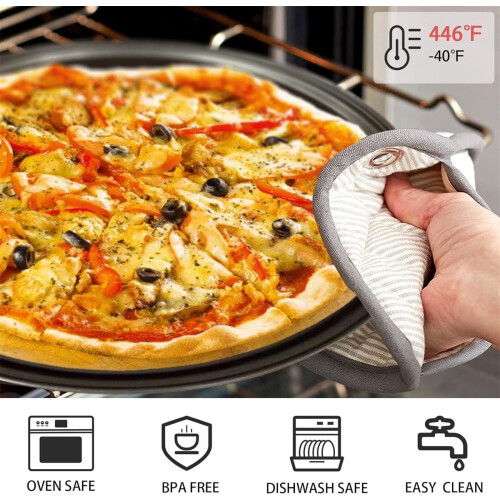 Forma de pizza antiaderente em aço carbono de 23 cm (9 polegadas) 2