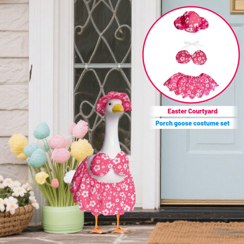 Goose Lawn Art DecorΕποχιακή Διακόσμηση Εξωτερικού Χώρου 23 ιντσών 2