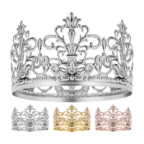 Διακοσμητικό Τούρτας Vintage Crown, Διακοσμητικό Τούρτας Γενεθλίων για Πάρτι,