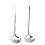 Ensemble de cuillères en acier inoxydable antirouille (2 pièces) 4