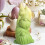 Silikone Gnome Lysform Orange Pink Lille Hjertehat 7