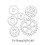 Steampunk Gear Metal Die Cuts Εξαιρετικό Scrapbooking Ανάγλυφο Πρότυπο Προσκλήσεις για Διακοπές 3