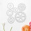 Steampunk Gear Metal Die Cuts Εξαιρετικό Scrapbooking Ανάγλυφο Πρότυπο Προσκλήσεις για Διακοπές 6