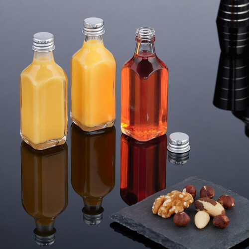 Mini-Glasflaschen mit Schraubverschluss - 12er-Set 1