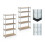 Heavy-Duty Steel Storage Racks, Adjustable Shelves 8