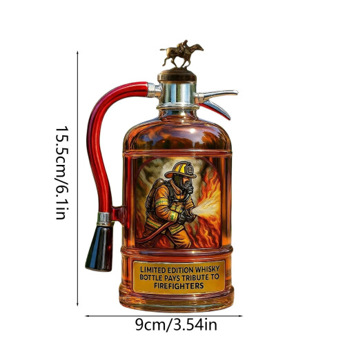 Ensemble de verres à whisky en forme d'extincteur, 30 cl 1