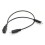 Cabo divisor flexível Micro USB fêmea para 2 Micro USB macho, com estabilidade de sinal e transmissão de 30 cm/12 polegadas de comprimento. 7