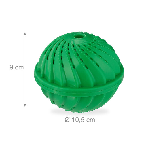 Conjunto de 4 bolas de lavanderia - ecológicas e reutilizáveis, rendem até 1000 lavagens 2
