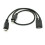 Cabo divisor flexível Micro USB fêmea para 2 Micro USB macho, com estabilidade de sinal e transmissão de 30 cm/12 polegadas de comprimento. 5