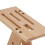 Bambus-Messer- und Scherenblock - Platzsparender Organizer 5