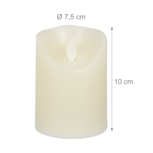 LED-Kerzen 4er Set mit Timerfunktion 2