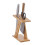 Bambus-Messer- und Scherenblock - Platzsparender Organizer 7