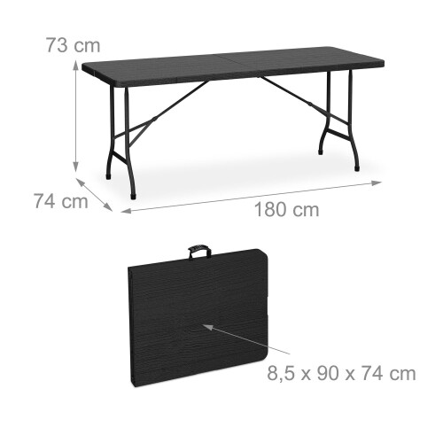 3-teiliges klappbares Biergartenmöbel-Set 2