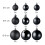 Weihnachtsschmuck-Set, 100-teilig, 10 Designs 3