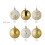 Christbaumkugeln-Set - 30-teilig, 6 Designs 3