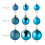 Weihnachtsschmuck-Set, 100-teilig, 10 Designs 3