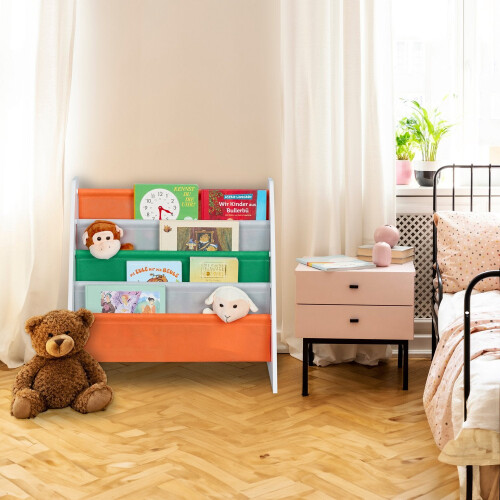 Kinderbücherregal mit Waldtier-Design 1